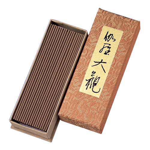 日本香堂 熏香系列 伽羅大観 玫瑰花  40克/盒 (赠送香立1枚)
