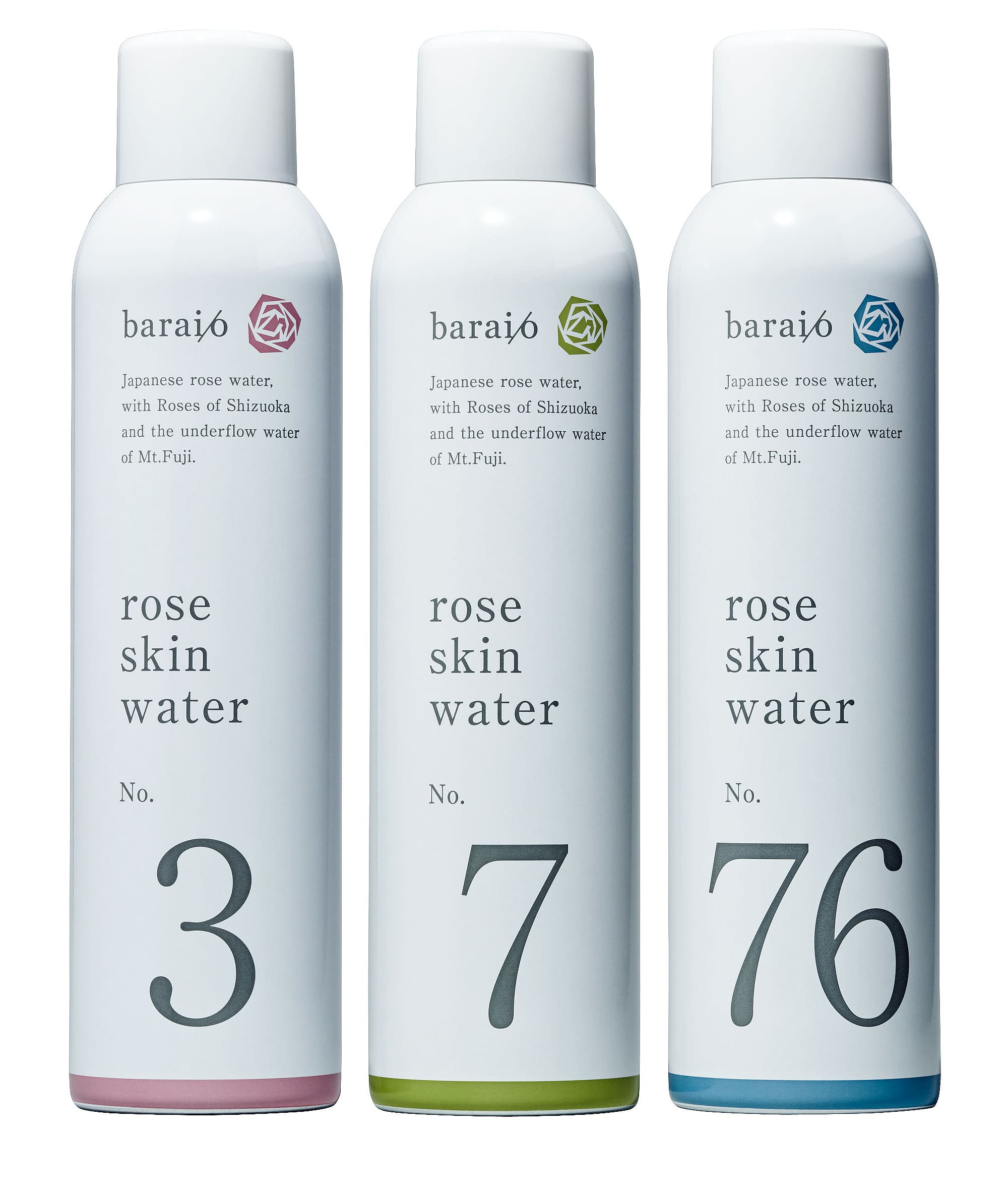 baraio玫瑰香氛面部喷雾单瓶装（3号/7号/76号三种香味可选）