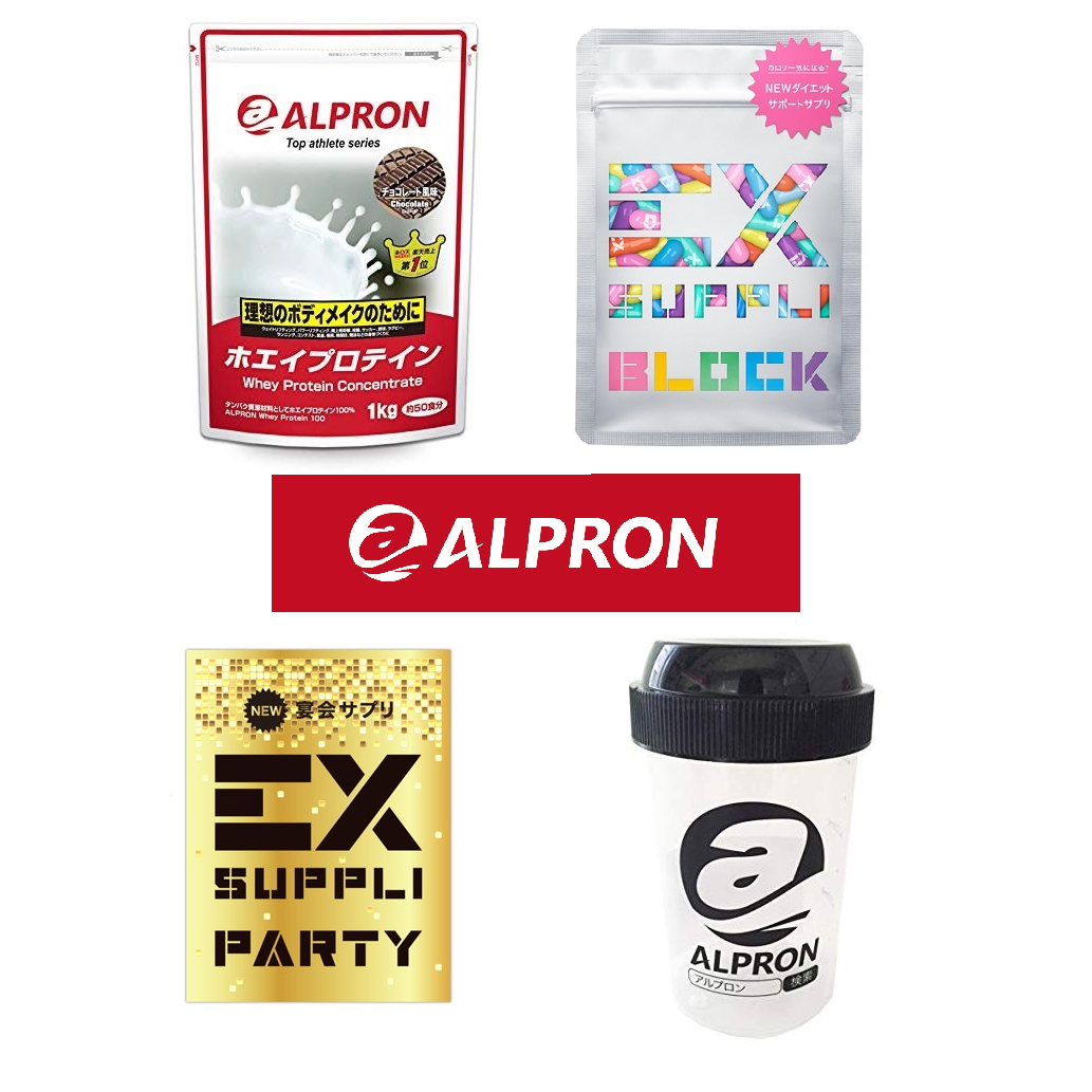 ALPRON 蛋白粉+护肝胶囊+卡路里小管家+摇晃杯 套装组合